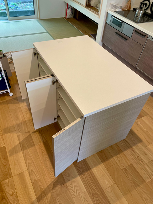 アイランドカウンター　拡大写真　44