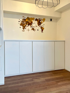 2026年4月10日の納品事例　カウンター収納棚_01